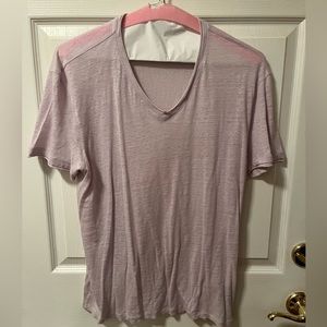 John Varvatos short sleeve tee. V neck